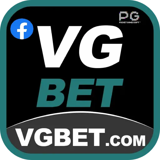 Imagem promovendo a página oficial da vgbet no Facebook